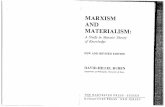 A Study in Marxist Theory of Knowledge - Libcom.org and materialism, A Study in Marxist Theory of... · what a Marxist thinker should be like. I have tried, as best I could, to follow