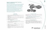 NELES® ROTARYGLOBE CONTROL VALVE, SERIES ZX · NELES® ROTARYGLOBE CONTROL VALVE, SERIES ZX Metso's Neles RotaryGlobe control valve is designed to control a wide range of process