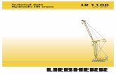 Nostokykytaulukko-LR-1100 · (corresponds with crane classification according to F.E.M. 1.001 , crane group Al) Crane standing on firm, horizontal ground. The weight of the lifting