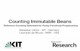 Counting Immutable Beansleanprover.github.io/talks/IFL2019.pdf · 2020-02-08 · Inferring borrowed annotations • Heuristic based on the fact that when we mark a parameter as borrowed