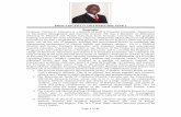 PROF.VINCENT O. ONYWERA PhD, ISAK 2 Biography · Page 1 of 47 PROF.VINCENT O. ONYWERA PhD, ISAK 2 Biography Professor Vincent O. Onywera is a member of staff at Kenyatta University,