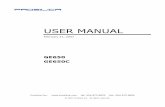 GE650 User Manual - Pyramid Imaging - GE650 User Manual.pdf · GE650 User Manual 70-0014A-C Prosilica Inc. 3 Supported Features Imaging Modes free-running, external trigger, fixed