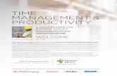 time management & Productivity - coca-colacompany.com · Coca Cola Beverages south Africa (CCBsA) made some changes in this regard: • Made it compulsory to clock in and out properly,