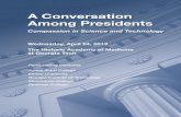 A Conversation Among Presidents · Campaign Georgia Tech, with more than $1.2 billion of a $1.5 billion goal raised over the past several years. Peterson came to Georgia Tech from
