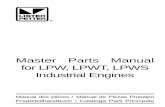 Master Parts Manual for LPW, LPWT, LPWS Industrial Engines PETTER LPW-LPWS PARTS MANUAL.pdf · Issue 11: May 2001 Lister-Petter LPW, LPWT and LPWS Master Parts Manual x Engine Build