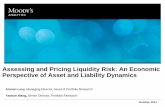 Assessing and Pricing Liquidity Risk: An Economic ... · Assessing and Pricing Liquidity Risk October, 2011 7 . Measuring Contingent Liquidity Risk in a Stylized Economic Setting