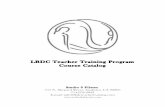 LBDC Teacher Training Program Course Catalogstudio3pilatesinc.com/wp-content/uploads/2014/04/...Anatomy of Movement by Blandine Calais-Germain Eastland Press Seattle, WA 98101 (206)