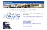 WELCOME TO MEXICO CITY - UIBEgeec.uibe.edu.cn/docs/2015-11/20151110142043241930.pdfWELCOME TO MEXICO CITY Academic Calendar How to apply Student Visa International Health Insurance