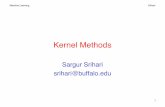 Kernel Methods - University at BuffaloMachine Learning Srihari Memory-Based Methods •Training data points are used in prediction •Examples of such methods •Parzen probability
