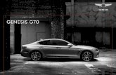GENESIS G70 - Auto-Brochures.com G70_2019.pdf · GENESIS G70 has been born, embodying the brand’s unique philosophy, design language and technology that is ultimately geared at