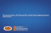 Economics of Growth and Develpomentebooks.lpude.in/arts/ma_economics/year_2/DECO501... · communication, growth of banks and other financial institutions, urbanisation and a rise