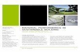 MATERIAL PERFORMANCE IN SUSTAINABLE BUILDINGarch.design.umn.edu/programs/m_arch/documents/Brownell... · 2019-06-24 · alternatives to optimize total life-cycle performance according