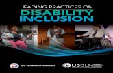 LEADING PRACTICES ON DISABILITY INCLUSION · Leading Practices on Disability Inclusion 3 USBLN® Workplace Disability Inclusion Assessment Tool This checklist is designed to provide