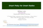 Smart Policy for Smart Radios - University of Florida...Current 3G service providers are already hybrid Smartphones provide converged access to (e.g.) Voice-specialized network GSM