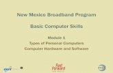 New Mexico Broadband Program Basic Computer …...New Mexico Broadband Program in partnership with Fast Forward New Mexico 3 First, let’s learn the basics about computers For computers,