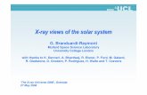 X-ray views of the solar system - European Space AgencyMSSL X-ray views of the solar system G. Branduardi-Raymont Mullard Space Science Laboratory University College London with thanks