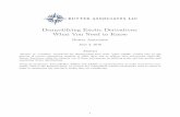 Demystifying Exotic Derivatives: What You Need to Know · Demystifying Exotic Derivatives: What You Need to Know Rutter Associates June 2, 2016 Abstract \Exotic" or \complex" derivatives