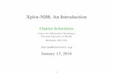 Xplor-NIH: An Introduction Xplor-NIH-lecture...Xplor-NIH: An Introduction Charles Schwieters Center for Information Technology National Institutes of Health ... databases for knowledge-based