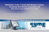 Simulation Tools to Study Distribution Systems Including Distributed ... · Simulation Tools to Study Distribution Systems Including Distributed Generation and Practical Case Studies