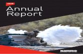 2018 Annual Report - Nammo · ammunition for the F-35, or powering a new generation of space launchers. We will do this by building on the strenghts that have made us what we are