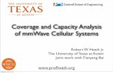 Coverage and Capacity Analysis of mmWave Cellular Systemsicc2013.ieee-icc.org/mmWave_coverage_heath.pdf · Coverage and Capacity Analysis of mmWave Cellular Systems Robert W. Heath