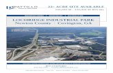 LOCHRIDGE INDUSTRIAL PARK Newton County … Industrial Real Estate Distance to Interstate 285 (via I-20) Downtown Atlanta (via I-20) Covington Airport Athens Municipal Airport Hartsﬁ