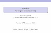 Robotics Intelligent sensors (intro) - unipvrobot.unipv.it/toolleeo/teaching/docs_robotics/sensors... · 2019-11-05 · Active vs passive sensors the distinction is based on di erent