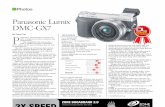 Panasonic Lumix DMC-GX7 · 2015-02-08 · Panasonic Lumix DMC-GX7 is quite simply the best value-for-money mirrorless camera you can get. trevtan@sph.com.sg Value for money Overall