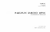 NDA-24295 ISSUE 1 STOCK # 200773 - PDF.TEXTFILES.COMpdf.textfiles.com/manuals/TELECOM-F-R/NEC IPX Installation Manual Issue 1.pdf · Installation Manual Revision Sheet 5/6 NDA-24295
