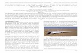 COMPUTATIONAL AERODYNAMIC ANALYSIS OF BLENDED WING BODY ... · variation over the body at different angle of attack. We are also calculating the aerodynamic efficiency (lift force