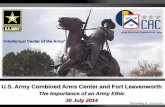 U.S. Army Combined Arms Center and Fort Leavenworth 2019-04-03آ  Visit us at   AMERICAâ€™S