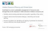 Initiative Resource Efficiency and Climate Action · 8 Dittrich/Auberger: 24.10.2019 Conclusion • Resource efficiency is an established and vivid policy field • However, there