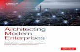 Enabling change in dynamic environments...5 EXECUTIVE PAPER / Architecting Modern Enterprises Scenario planning as a technique is all about understanding business world uncertainties