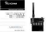 Downloaded by RadioAmateurTitle ICOM - IC-2GAT IC-2GE User manual Subject VHF RTX Keywords ICOM - IC-2GAT IC-2GE User manual Created Date 2/27/2003 8:36:09 AM