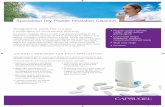 Specialized Dry Powder Inhalation CapsulesSpecialized Dry Powder Inhalation Capsules Designed to meet the unique challenges of pulmonary delivery Dry powder inhalation (DPI) is a major