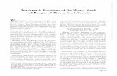 Benchmark Revisions of the Money Stock and …...Benchmark Revisions of the Money Stock and Ranges of Money Stock Growth RICHARD W. LANG WEEKLY data on the monetary aggregates since