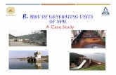 A Case Study - CEAcea.nic.in/reports/others/hydro/herm/technical2/ts24.pdfR, M&U of Generating Units of NPH -A Case Study Expert committee consisting of members from CEA,OEM and KPCL