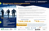 Business Management Management.pdf• Marketing • Military and Leadership Studies • Professional Sales Certificate Information based on academic year 2017-18 Business Management
