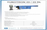 tubotron 20 en - altanhidrolik.com.tr · CNC / PLC tube bending machine (for tubes up to Ø 50 mm) Features / Equipment • Exposed bending head for maximum bending speed • Programmable