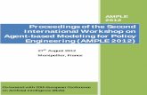 Proceedings of the Second International Workshop on Agent-based … · 2015-10-26 · The Second International Workshop on Agent-based Modelling for Policy En-gineering (AMPLE 2012)