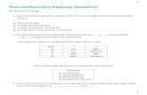 Thermochemistry Diploma Questions - Learnfaster.calearnfaster.ca/wp-content/uploads/chem30/DipQs-Thermochem.pdf · Thermochemistry Diploma Questions Sources of Energy 1. Reactions