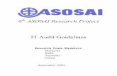 6th ASOSAI Research Project IT Audit Guidelinesicisa.cag.gov.in/resource_files/088945d9d7c94b9637c67c4e9c653fbd.pdf · i Foreward The 6th ASOSAI Research Project on Audit of IT was