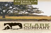 ESTRELLA eStrella Ranch - Clark Company Ranch...Estrella Ranch is a year-round cattle operation with a carrying capacity of 625 cows and 30 bulls, plentiful water distributed through