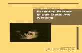 FOURTH EDITION Essential Factors in Gas Metal Arc Weldingdantn/images/education-center/pdf/GMAW_4Ed.pdf · The Essential Factors in Gas Metal Arc Welding is to provide information