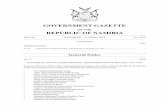 OF THE REPUBLIC OF NAMIBIA N21_0.pdf · REPUBLIC OF NAMIBIA CONTENTS Page ... General Notice No. 21 2018 STATEMENT OF UNCLAIMED MONIES: ADMINISTrATION OF ESTATES ACT, 1965 In terms