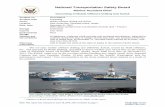 National Transportation Safety Board - Madden Maritime · Alaska. Without its own propulsion, the rig required towing to move from one location to another. During normal operations,