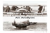 Military Innovation and Carrier Aviation— · and American carrier aviation, with particular emphasis on the complex interplay of technological, operational, and organi-zational