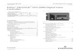 Instruction Manual: FIELDVUE DVC2000 Digital Valve Controller · 2018-12-27 · Instruction Manual D103176X012 Introduction and Specifications June 2017 5 Table 1‐1. Specifications