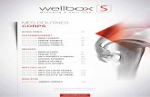 MES ROUTINES CORPSwebdocs.wellbox.com/guides/WellboxS-CartedeSoins... · 2018-10-15 · P 2 NOTICE CORPS La puissance de l’aspiration est à adapter selon votre ressenti et la qualité