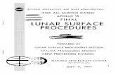 (FOR ALL LAUNCH DATES) APOLLO 15 FINAl I LUNAR …(for all launch dates) apollo 15 final lunar surface pr10cedures prepared by lunar surface procedures section eva/iva procedures branch